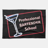Bartending professionnel Bar de l'école serviette (Horizontal)