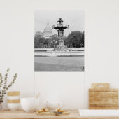 Bartholdi Fountain Poster (Keuken)
