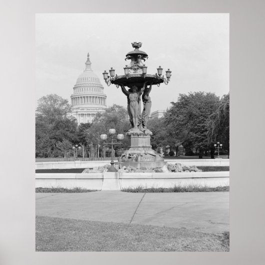 Bartholdi Fountain Poster (Voorkant)
