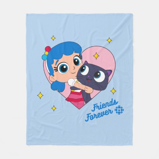 Bartleby - Friends Forever Fleece Deken (Voorkant)