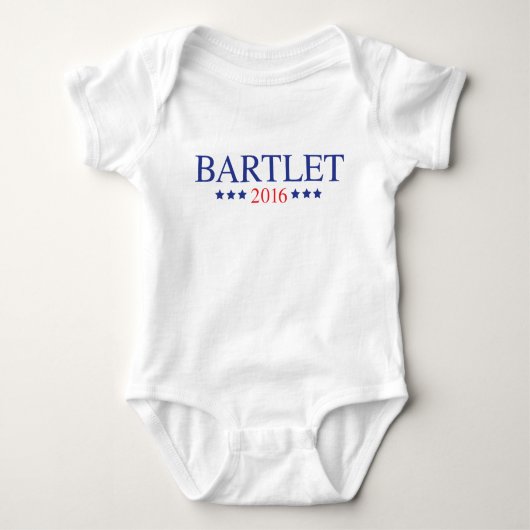 Bartlet 2016 - Blauw Romper (Voorkant)