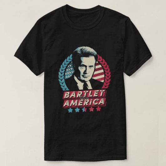 Bartlet voor Amerika T-shirt (Design voorkant)