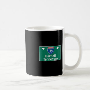 Bartlett Tennessee Interstate Highway Vakantie Sou Koffiemok