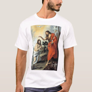 Bartolomé Esteban Murillo Het aptisme van Christu T-shirt