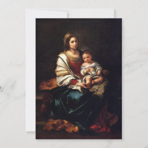 Bartolomé Esteban Murillo - La Virgen del Rosario Kaart