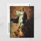 Bartolome Murillo - Veronderstelling van de maagd Briefkaart (Voorkant / Achterkant)