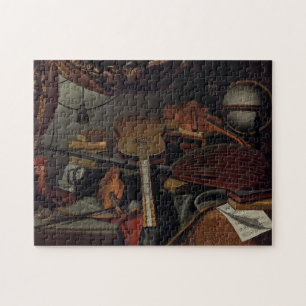 Bartolomeo Bettera still Life Musical Instruments Legpuzzel