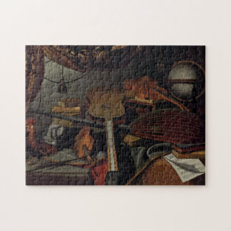 Bartolomeo Bettera still Life Musical Instruments Legpuzzel