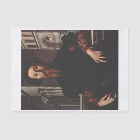 Bartolomeo door ontkoppeling van Bronzino Tissuepapier (Voorkant)