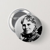 Barton ~ Clara stichter Amerikaans Rode Kruis Ronde Button 5,7 Cm (Voorkant /achterkant)