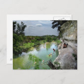 Barton Creek Cliffs - Austin Texas Briefkaart (Voorkant / Achterkant)