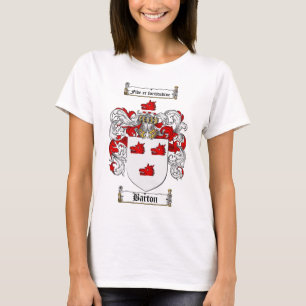 BARTON FAMILY CREST - BARTON COAT OF ARMS T-SHIRT