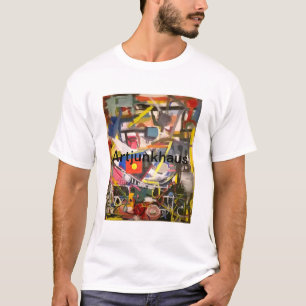 Barton Springs Abstract Jeff Hankamer Artjunkhaus T-shirt