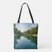 Barton Springs Tote Bag - Austin Texas Design (Achterkant)