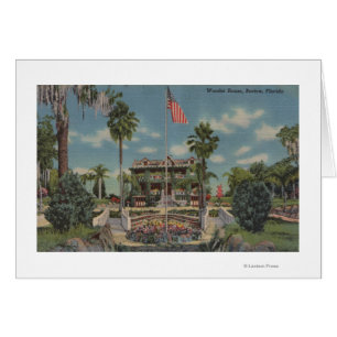 Bartow, Florida - Uitzicht van Wonder House en Gar