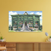 Bartow, Florida - Voorste Uitzicht van de Wonder Canvas Afdruk (Insitu (Woonkamer))