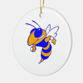 Bartow gele jassen keramisch ornament (Links)