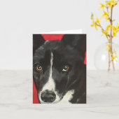 Baru - Carte pour notes Portrait pour animaux (Fleur jaune)