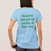 Baruch Hashem Adonai Yeshua HaMeschaich, Sar Sh... T-shirt (Achterkant)