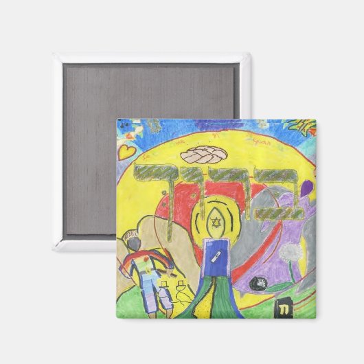 Baruch Magneet (Voorkant / Achterkant)