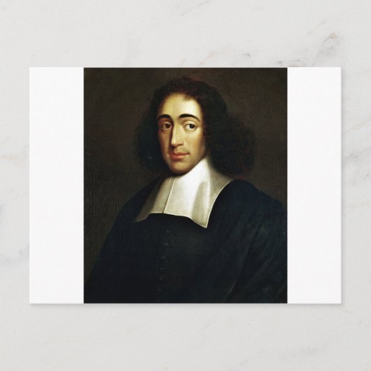 Baruch Spinoza Briefkaart (Voorkant)