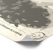 Baruch Spinoza [Geschiedenis] Poster (Hoek)