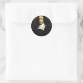 Baruch Spinoza Ronde Sticker (Tas)