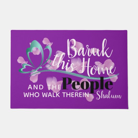 BARUK DEZE THUIS DEURMAT (Voorkant)