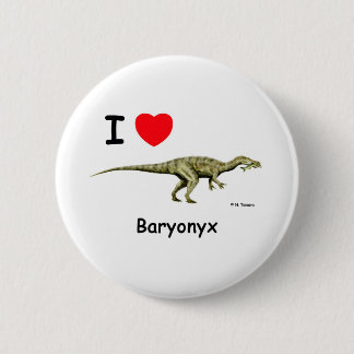 Baryonyx Ronde Button 5,7 Cm