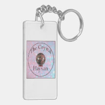 Baryte Print Acrylische Sleutelhanger