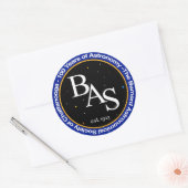 BAS 100 Year Logo Sticker (Enveloppe)