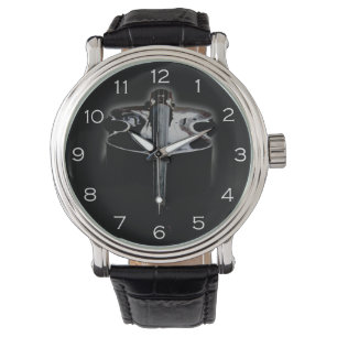 Bas 1 Witte Nummers wacnm Horloge