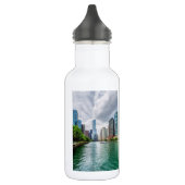 Bas Chicago River Bouteille en acier inoxydable (Gauche)
