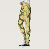 Bas collants à motif citron zesty (Gauche)