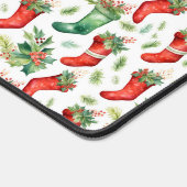 Bas de Noël verts et rouges (Coin)