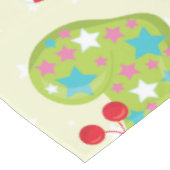 Bas et Sucres de canne nappes de Noël (Angle)