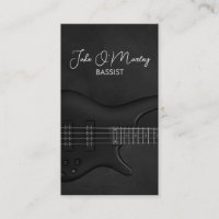 Bas gitarist bassist