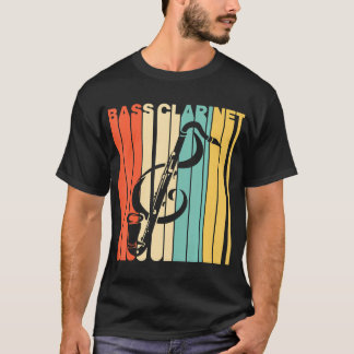 Bas klarinet silhouet t-shirt