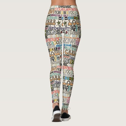 BAS leggings en CARBONE (Dos)