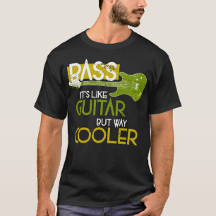 Bas muzikant Gift Rock Muziek Bas Gitaar T-shirt