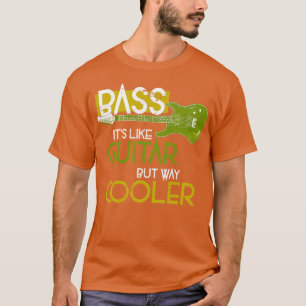 Bas muzikant Gift Rock Muziek Bas Gitaar T-shirt