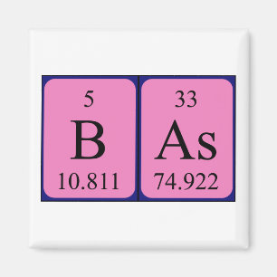 Bas periodieke lijstnaam magnet magneet