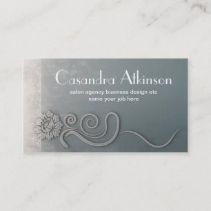 Bas Relief Floral Wall Concrete Arts Visitekaartje