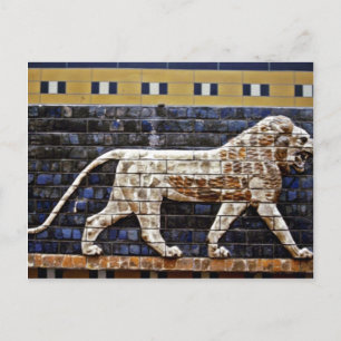 Bas Relief, Ishtar Lion Gate - Istanbul Briefkaart