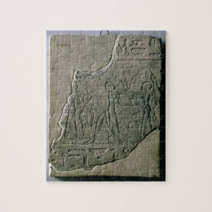 Bas relief of priestesses Collection grapes, 26th- Legpuzzel