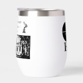 BAS Rétro Stainless Steel Vin Tumbler (Droite)