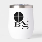 BAS Rétro Stainless Steel Vin Tumbler (Avant)