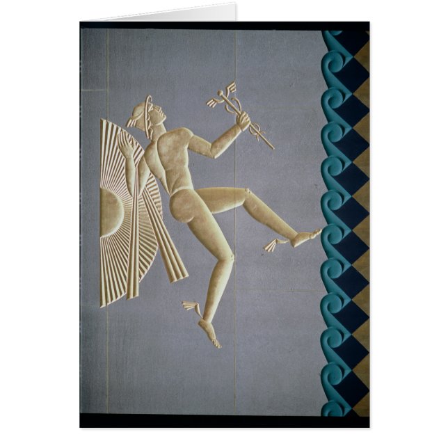 Bas-soulagement dépeignant Mercury (Devant)