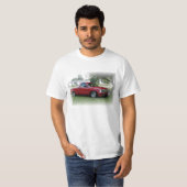Bas T-shirt de chemise de camion de cavalier de (Devant entier)