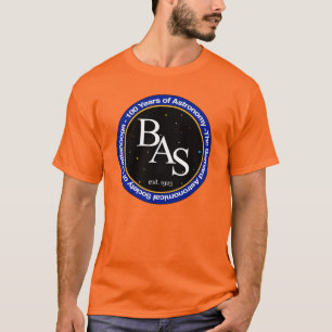 BAS T-Shirt met grote Logo op voorzijde (licht Shi